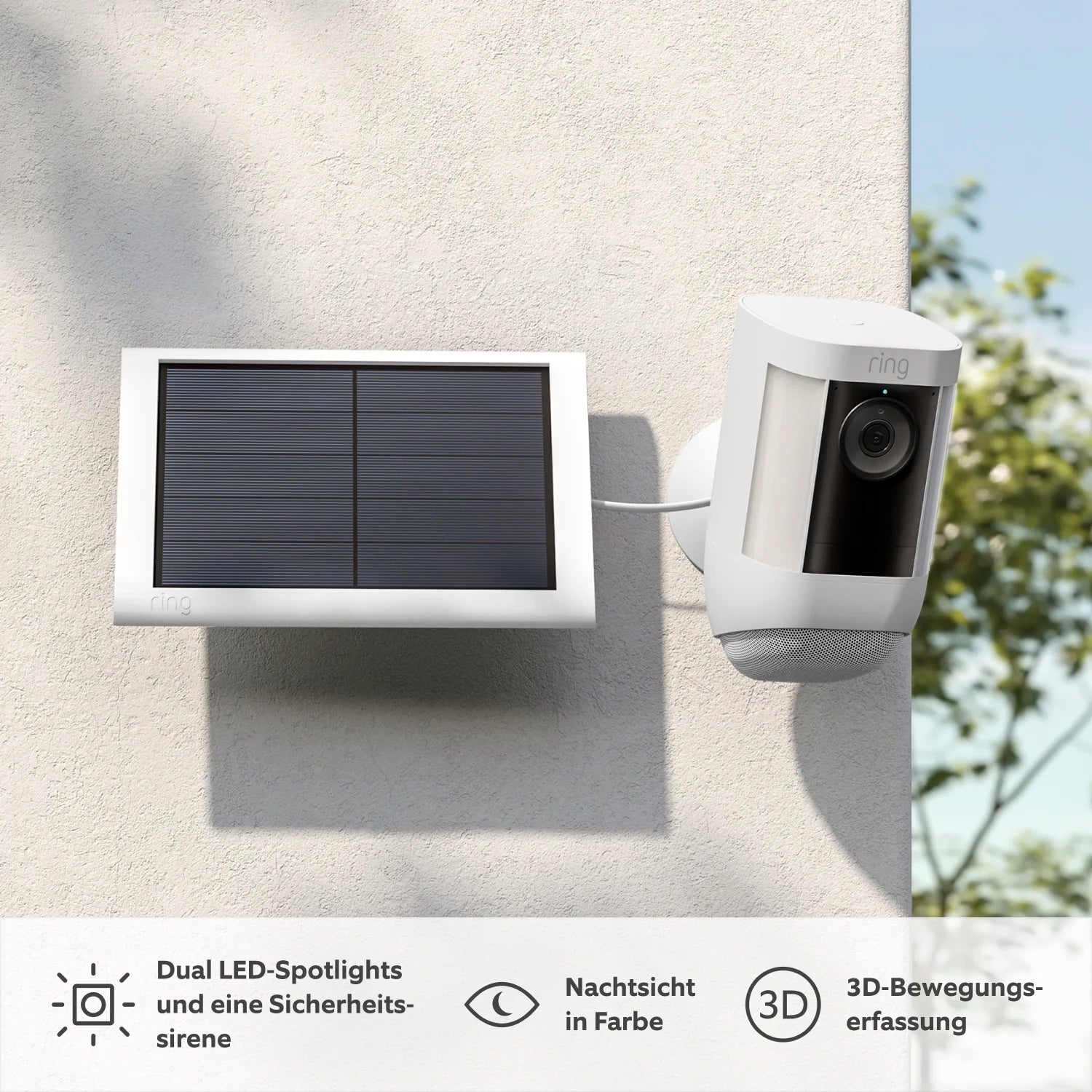 4-Pack Spotlight Cam Pro Solar