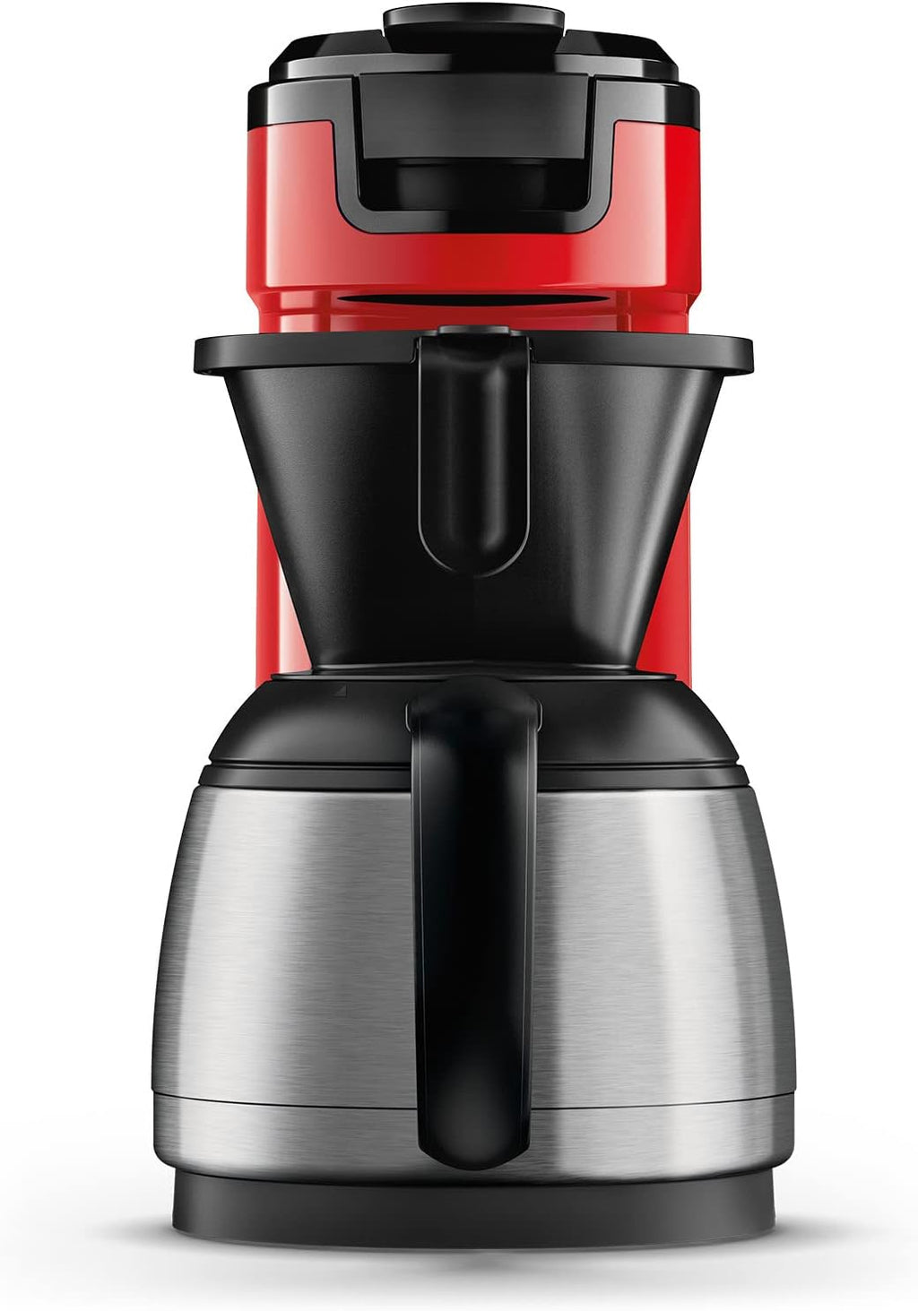 Philips Senseo Switch Macchina da caffè con cialde e filtro, Tecnologia di erogazione 2 in 1, Serbatoio dell'acqua da 1 litro, 7 tazze in un solo ciclo, Nero lucido (HD6592/64)