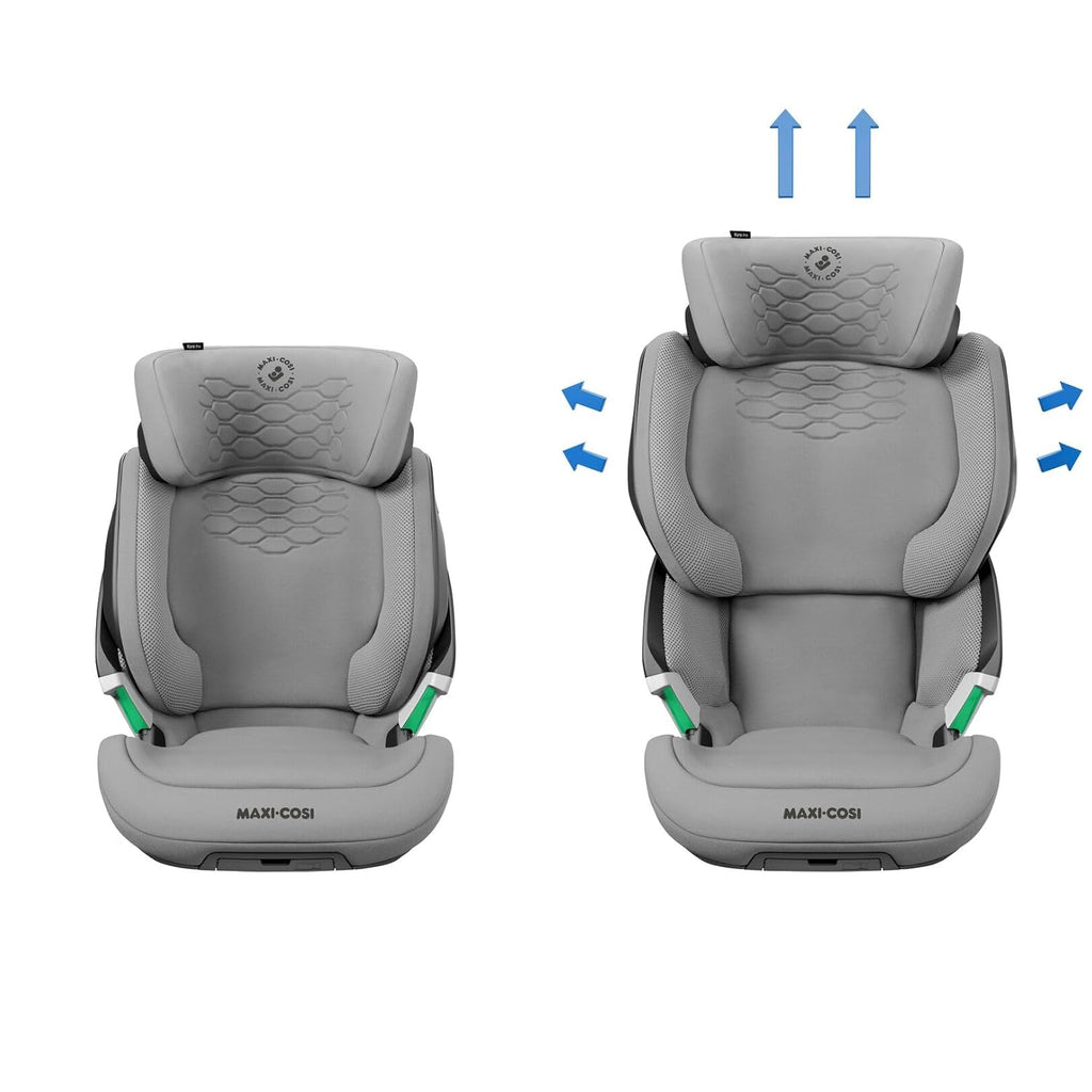 Seggiolino Auto Maxi-Cosi Kore Pro i-Size, 3.5–12 Anni, 100–150 cm, Luce ClickAssist, Altezza/Larghezza Regolabili, Sistema di Protezione Laterale+, Authentic Cognac