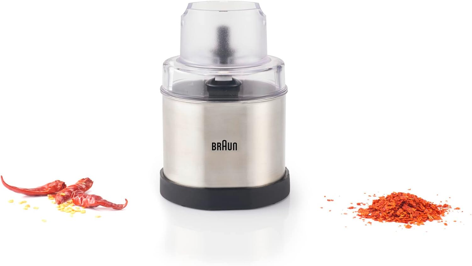 Braun MultiQuick 9 MQ 9187XLI – 5-in-1 Stabmixer mit Küchenmaschinen-Aufsatz, Zerkleinerer, Kartoffel- & Gemüsestampfer & Schneebesen, stufenlose Geschwindigkeitseinstellung, 1200 W, Schwarz/Edelstahl