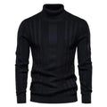 Maglione classico a collo alto da uomo