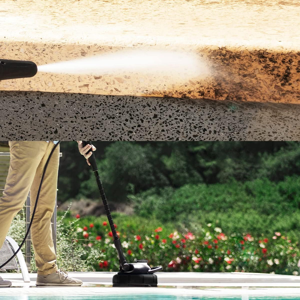 Idropulitrice Cecotec HydroBoost 2400 AdvanceClean, 2400 W, per casa, giardino o auto, portata 480 l/h, pressione 180 bar, pompa in alluminio, raggio d'azione 14 m, multicolore