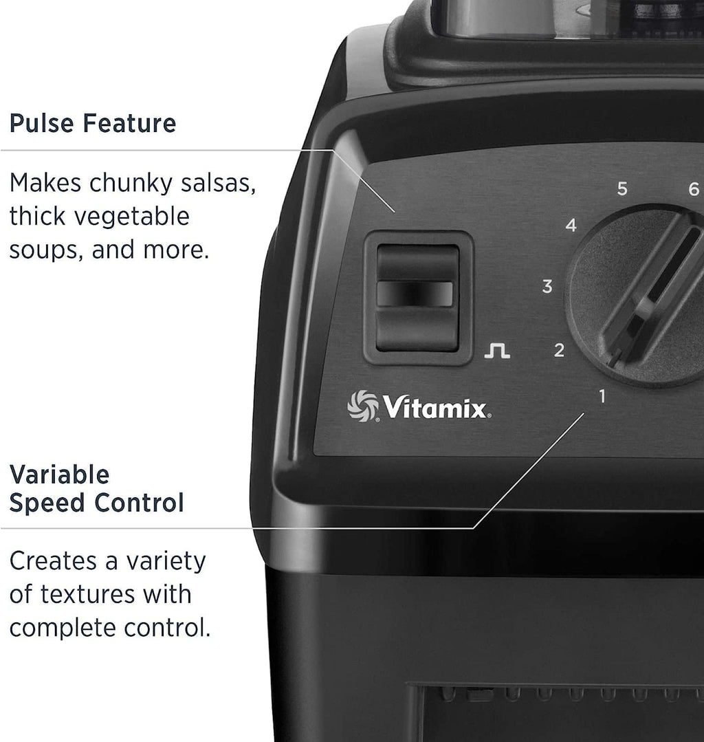 Vitamix VM0201 E310 Explorian Standmixer, Edelstahl, schwarz