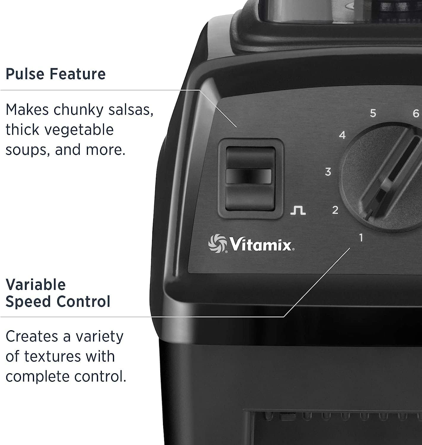 Vitamix VM0201 E310 Explorian Standmixer, Edelstahl, schwarz