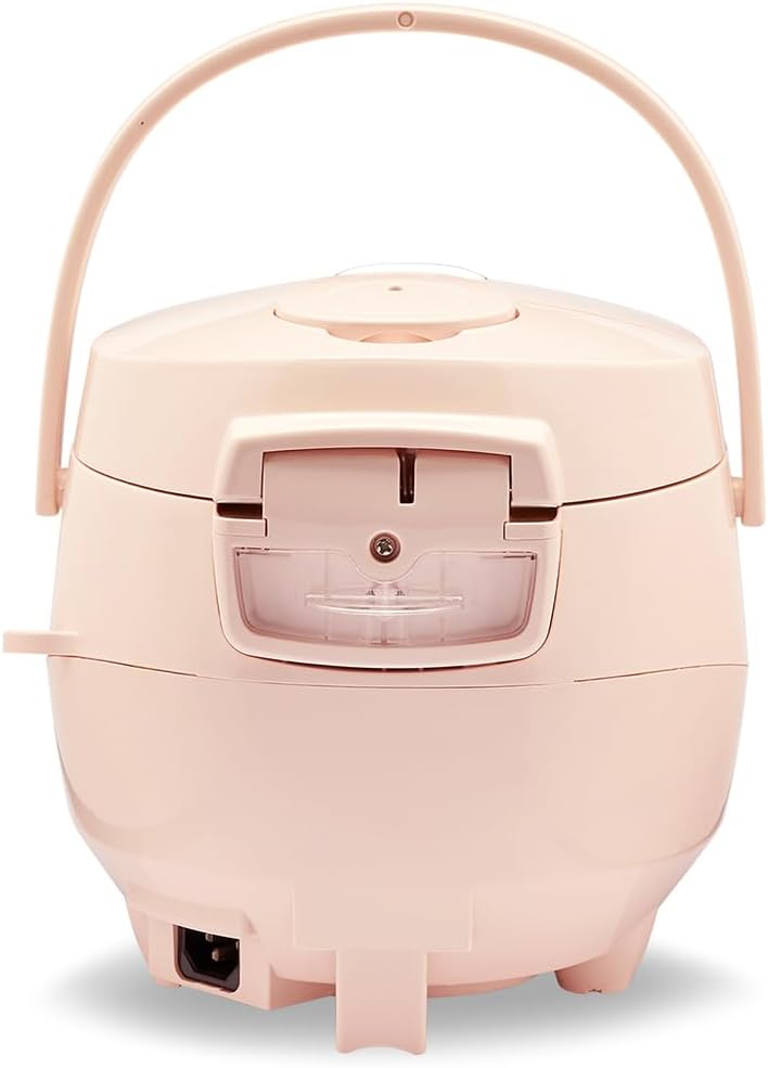 REISHUNGER Cuociriso digitale piccolo, nero | Da 0,6 L fino a 3 persone | Funzione mantenimento calore, timer e pentola premium | Multicooker e vaporiera piccoli, 8 programmi, tecnologia a 7 fasi