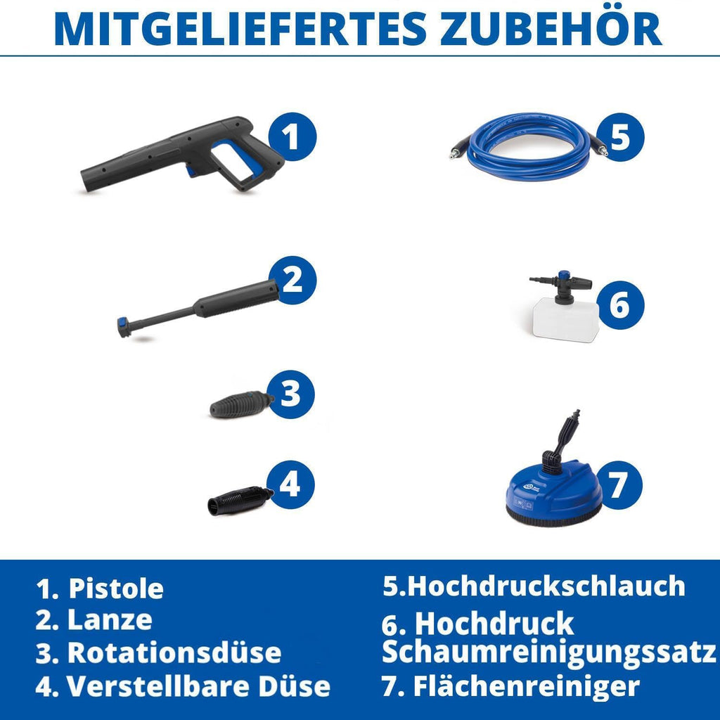 Idropulitrice AR Blue Clean e-4 TWINFLOW con sistema Dualtech (2500 W, 150 bar, 810 l/h)
