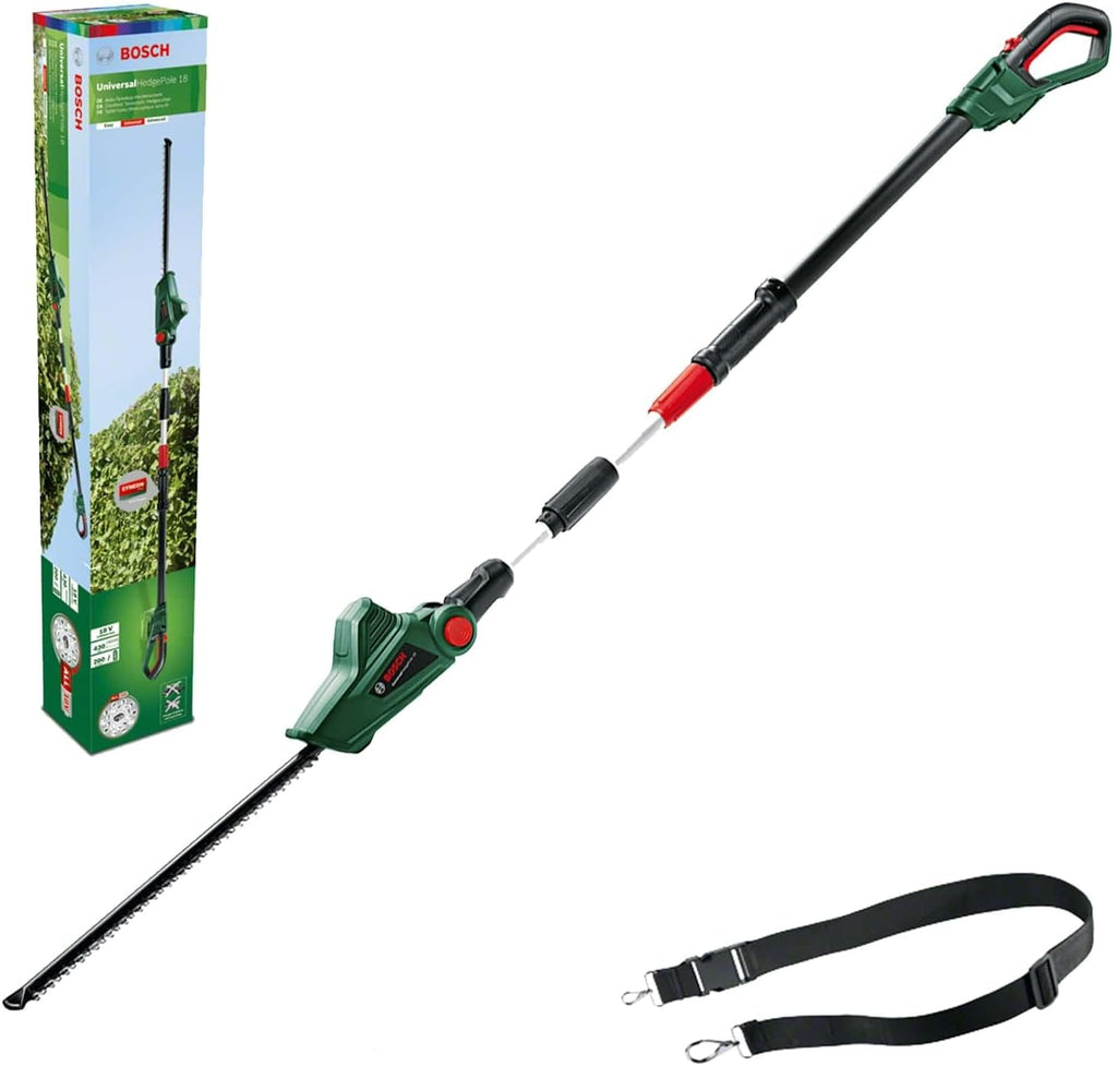 Bosch Akku Teleskop Heckenschere UniversalHedgePole 18 (1 Akku, 2,5 Ah, 18 Volt System, im Karton)
