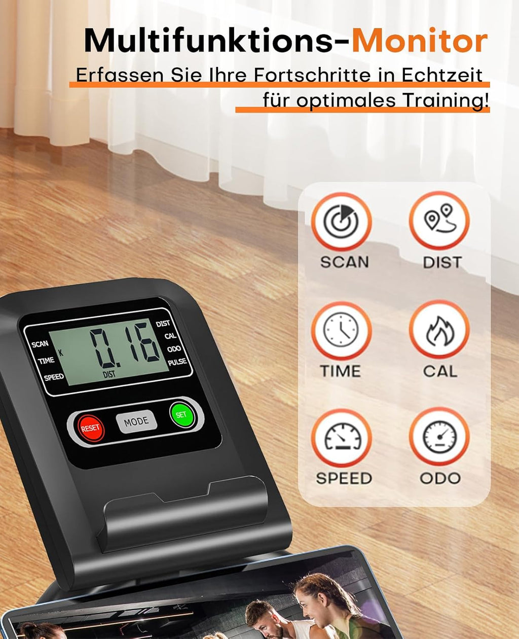 Neuestes Heimtrainer Fahrrad mit Magnetischem Widerstand, DMASUN Leises Ergometer Heimtrainer, Hometrainer Fahrrad mit LCD-Display, Tablet-Halterung, Bequeme Sitze & Sitzbezug, Fitnessbike Bis 160kg