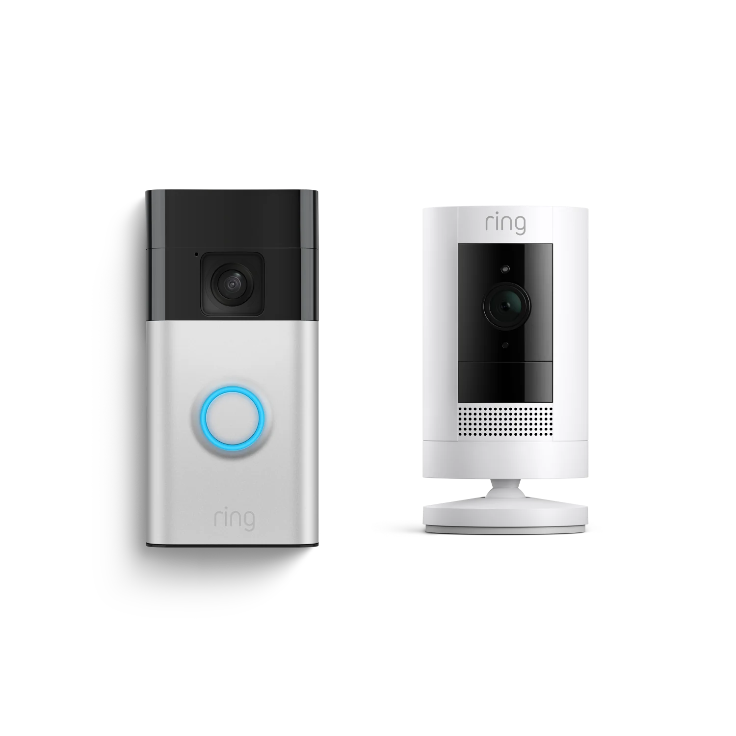 Akku-Videotürklingel + Auenkamera Akku (Battery Video Doorbell + Stick Up Cam)