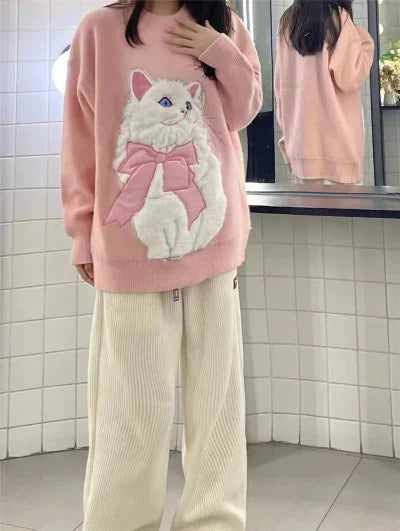 Athena - Bezaubernder Katzenpulli für Frauen