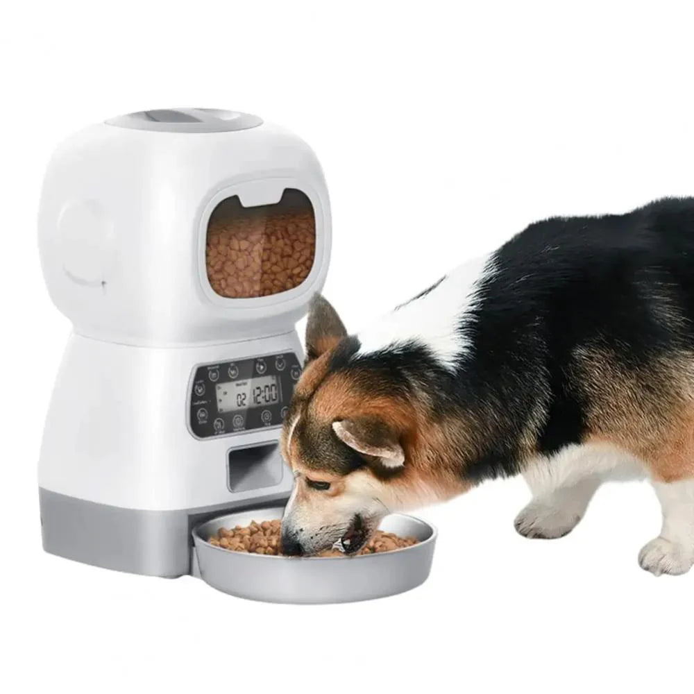3,5L Automatischer Futterspender für Katzen und Hunde