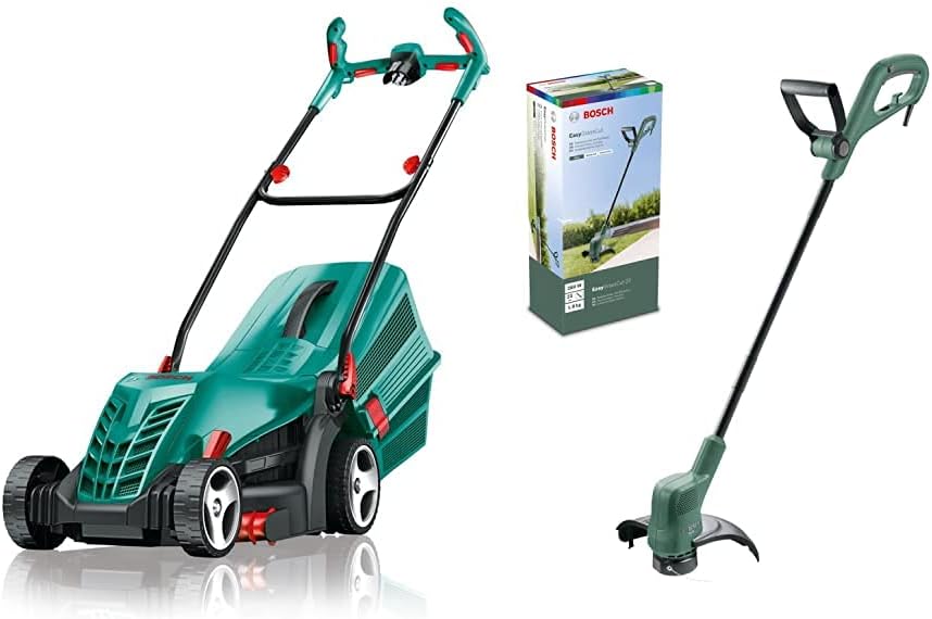 Bosch Tosaerba ARM 37 (1400 Watt, larghezza di taglio: 37 cm, in scatola di cartone)