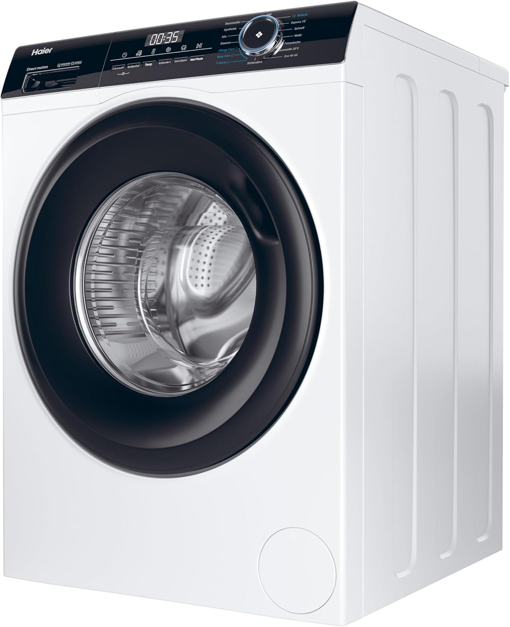 Haier I-PRO SERIE 7 HW80-B14979 Waschmaschine / 8 kg / A - beste Effizienz / Direct Motion Motor - absolut leise / XL-Trommel / Refresh-Dampfprogramm / Vollwasserschutz / ABT