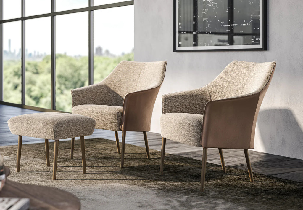 Jori piccola poltrona singola Fuga, poltroncina, poltrona cocktail