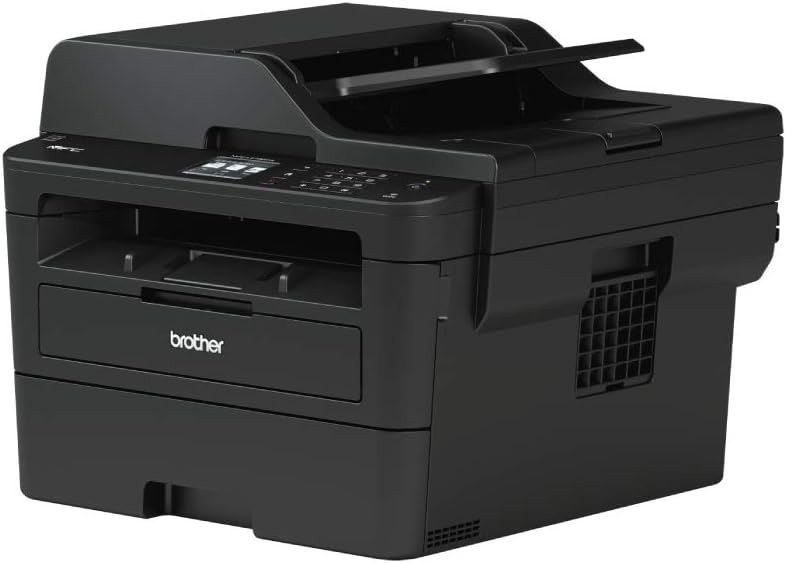 Brother MFC-L2835DW | Stampante multifunzione 4-in-1 (stampa/scansione/copia/fax) Laser monocromatica – Wi-Fi ed Ethernet – Alimentatore automatico documenti (ADF) da 50 fogli – Velocità di stampa di 32 pagine