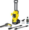Idropulitrice Kärcher K 3 Power Control Home, Pressione: max. 120 bar, Portata: 380 l/h, Resa per area: 25 m²/h, Filtro dell'acqua, Peso: 4,4 kg, Pistola ad alta pressione, Ugello rotante, Lancia Vario Power, Home Kit