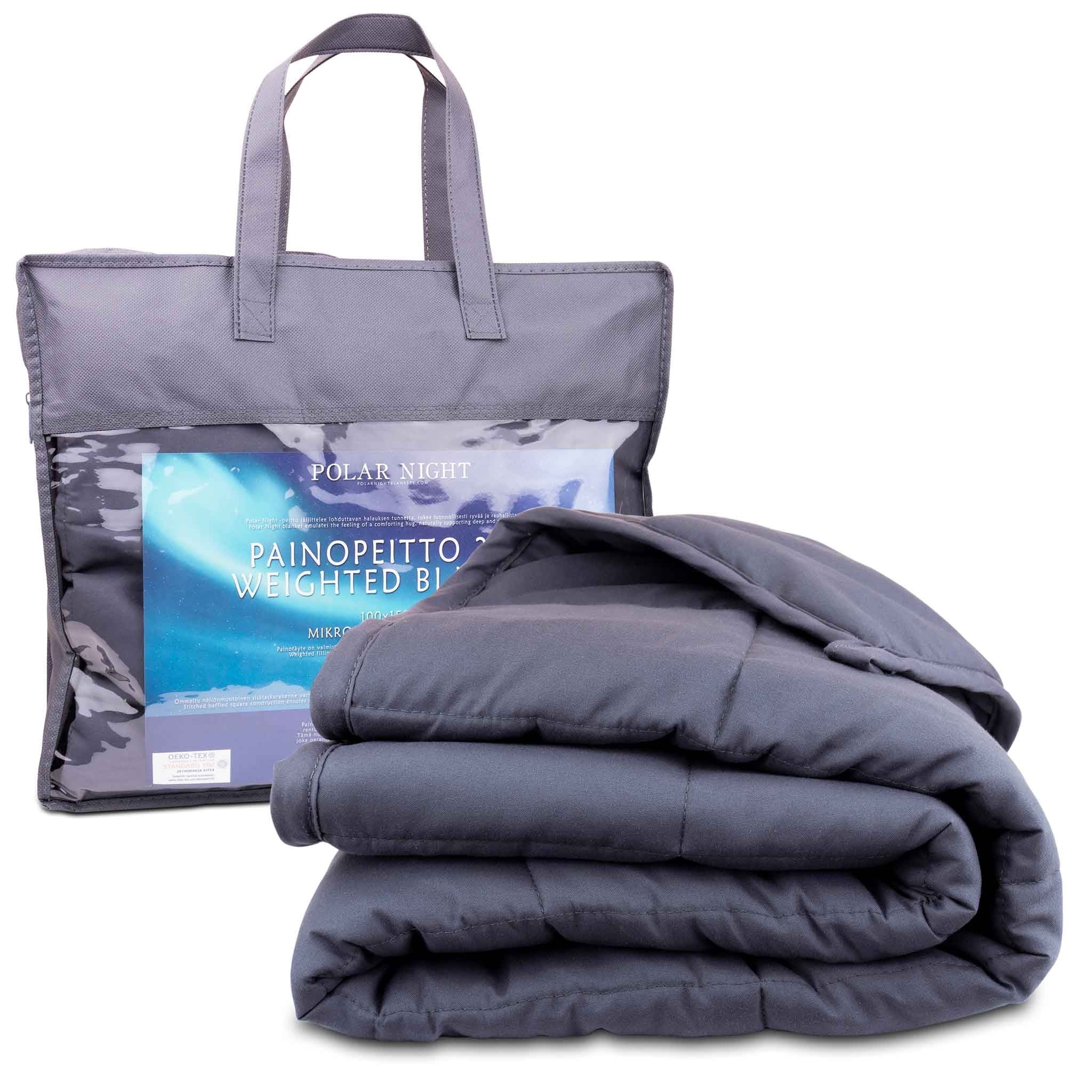 Polar Night Coperta ponderata per bambini 3-5KG, 100x150cm, microfibra