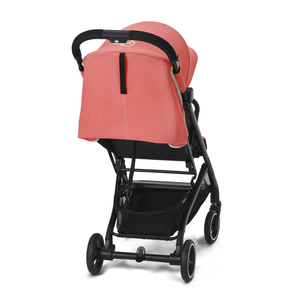 Passeggino Cybex Gold Beezy con cinture One-Pull, dalla nascita fino a 4 anni circa (max. 22 kg), compatto ed ergonomico, Almond Beige (Beige con telaio nero)