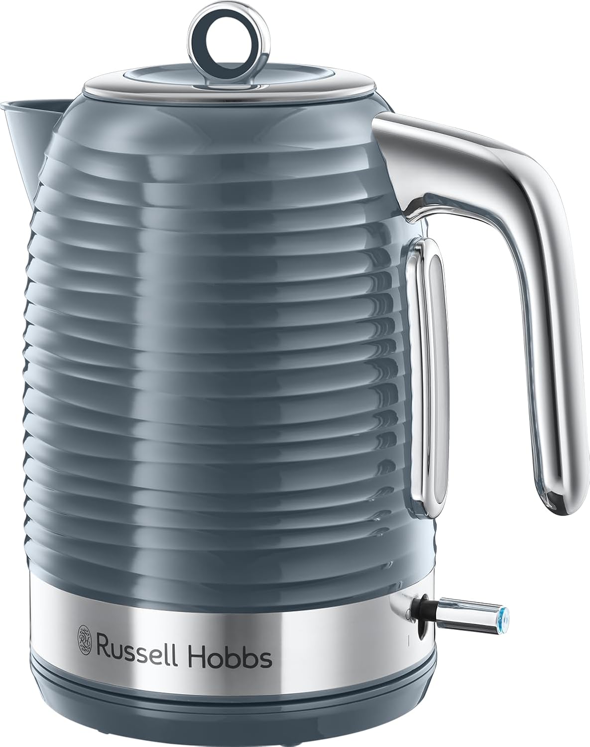 Russell Hobbs Inspire Grey Set Colazione Tostapane, Bollitore e Macchina da Caffè
