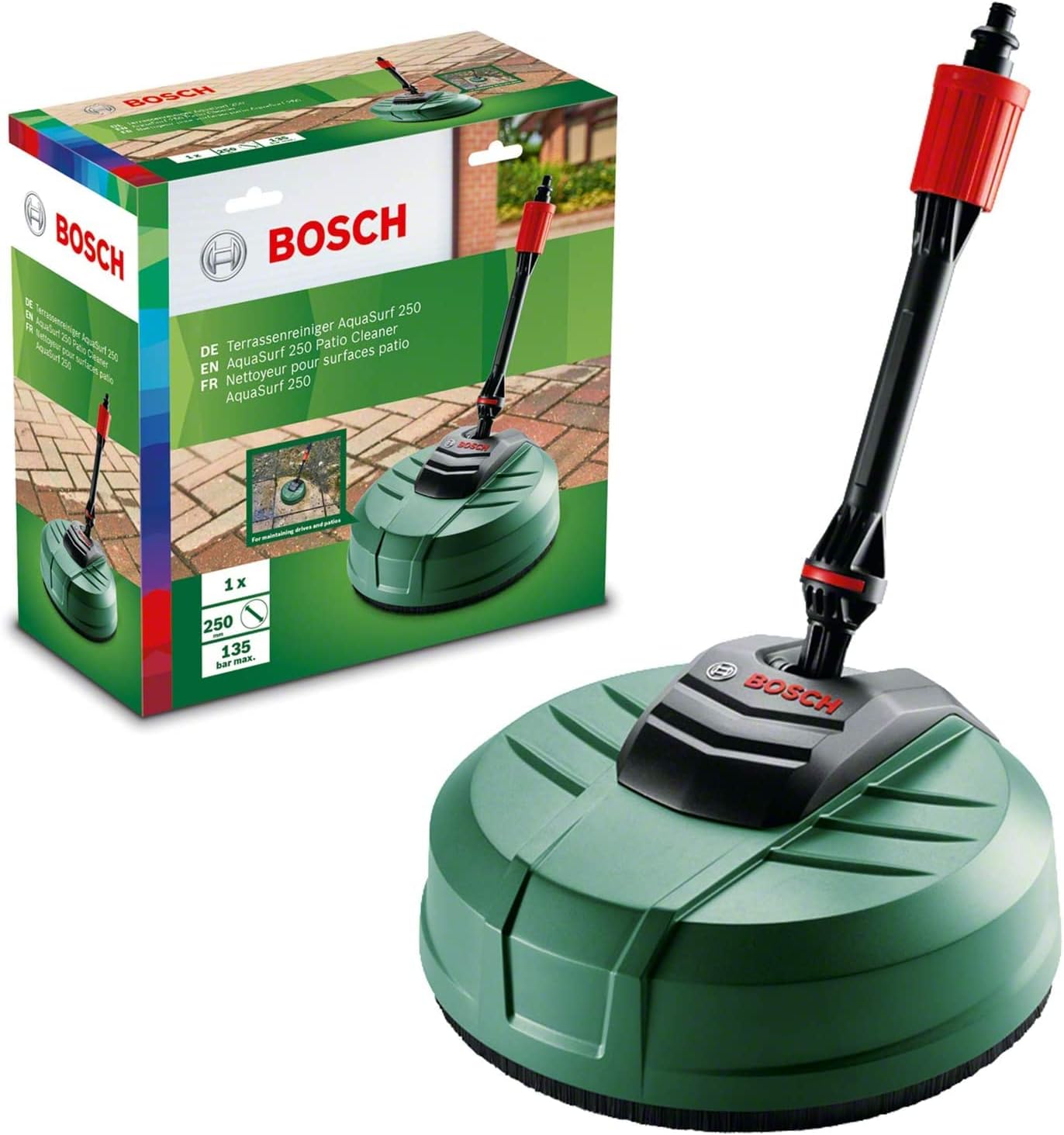 Idropulitrice Bosch EasyAquatak 120 - 1500 Watt, 120 bar, accessori versatili, design compatto, inclusi tubo e ugelli