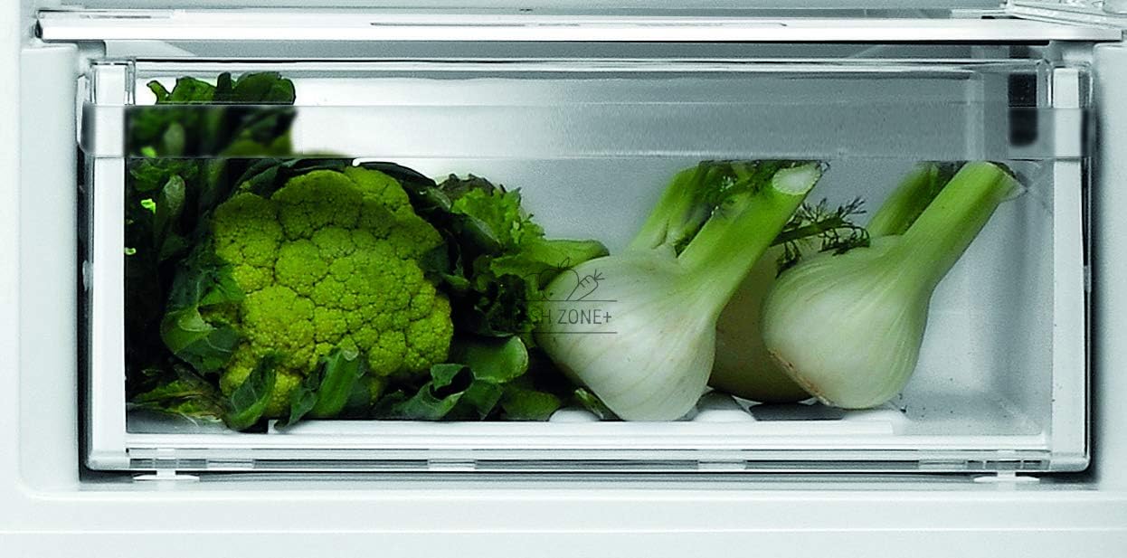 Combinazione Frigorifero/Congelatore Bauknecht, altezza 189 cm, capacità totale 339 litri / LessFrost/Fresh Zone+/Active Fresh/Funzione Super Cooling/Active Freeze
