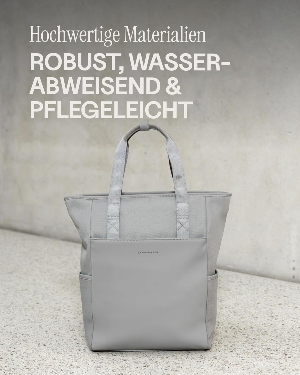 Kapten & Son Rucksack Lindby Diaper Set 12 L | 2in1 Wickelrucksack & Wickeltasche mit Kinderwagen- und Kofferbefestigung | inklusive Kulturtasche, Wickelunterlage & isolierter Flaschenhalter