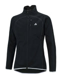 Herren Thermo Fahrradjacke Pro Line Schwarz Silber