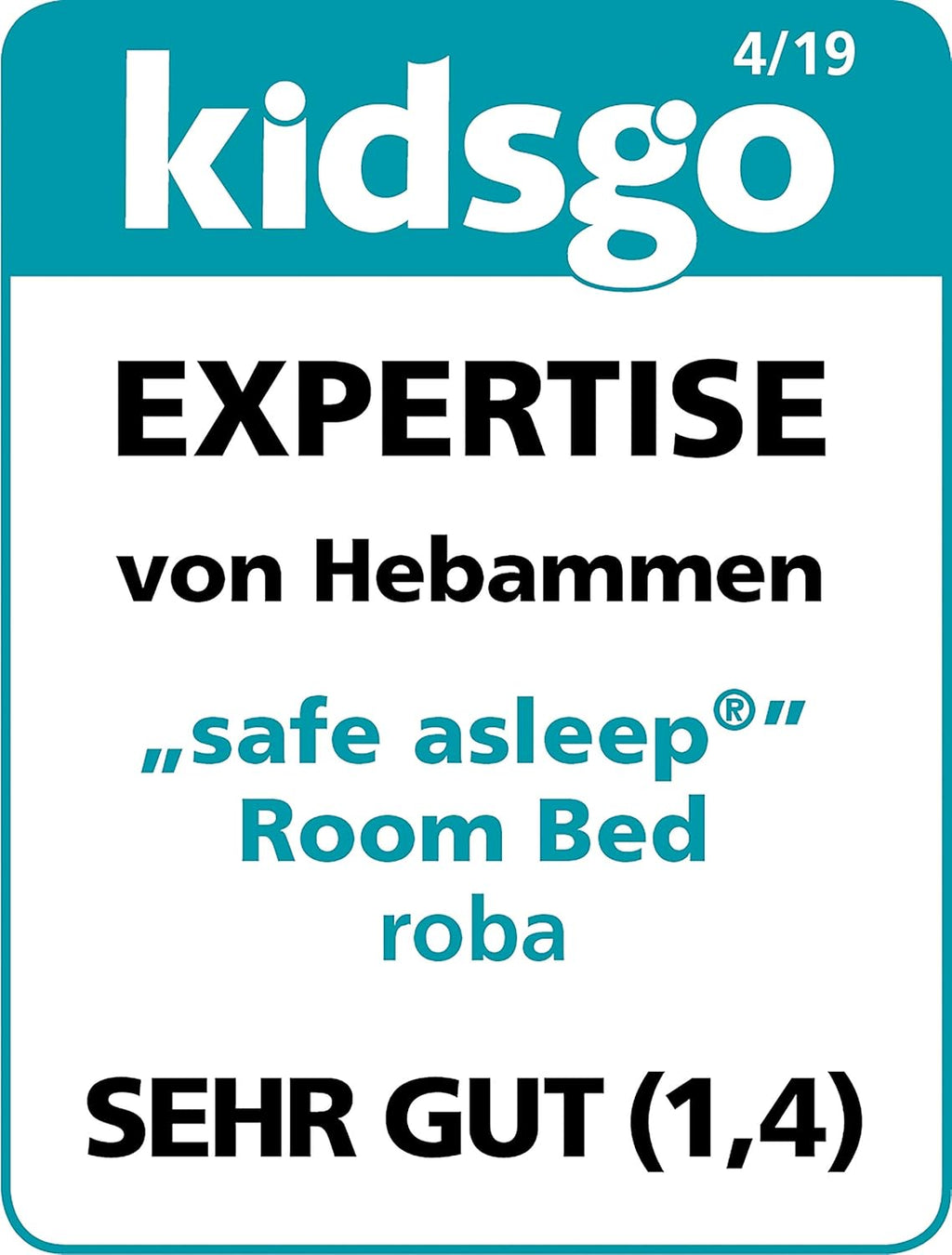 roba Beistellbett 60 x 120 cm - Adam & Eule Room Bed - Babybett zum Anstellen an Elternbett - Inklusive Matratze, Bettwäsche, Himmel - Mobil & Höhenverstellbar - Holz weiß