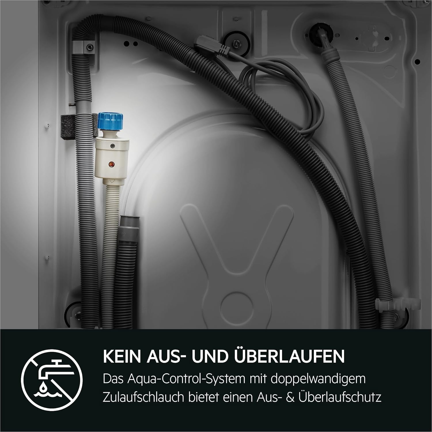AEG L7WBA60680 Lavasciuga / DualSense - cura delicata / 8 kg lavaggio / 5 kg asciugatura / D / a risparmio energetico / ProSense - regolazione automatica del carico / Funzione aggiungi indumento / ProSteam - funzione vapore rinfrescante / 1600 giri/min
