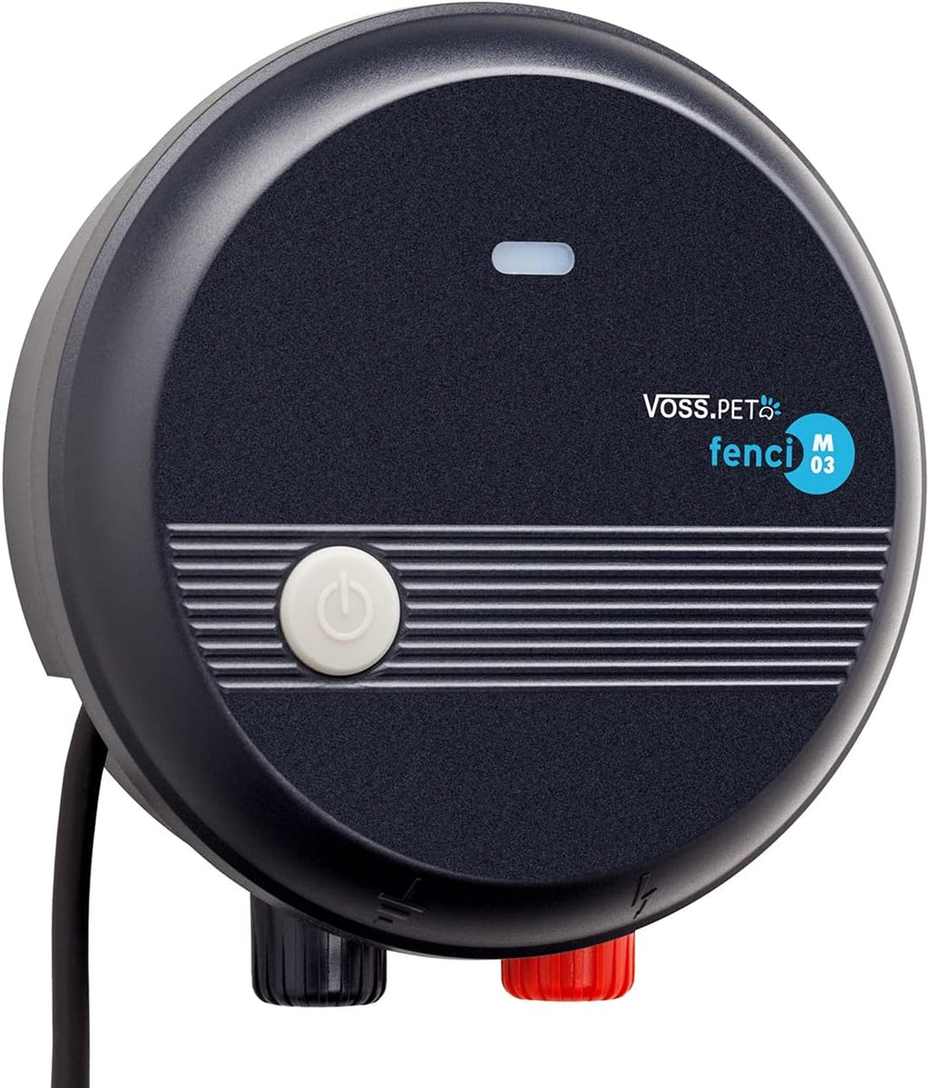 VOSS.farming Hundezaun Katzenzaun Waschbärenabwehr Rehabwehr Komplettset Weidezaun Elektrozaun Gartensicherung