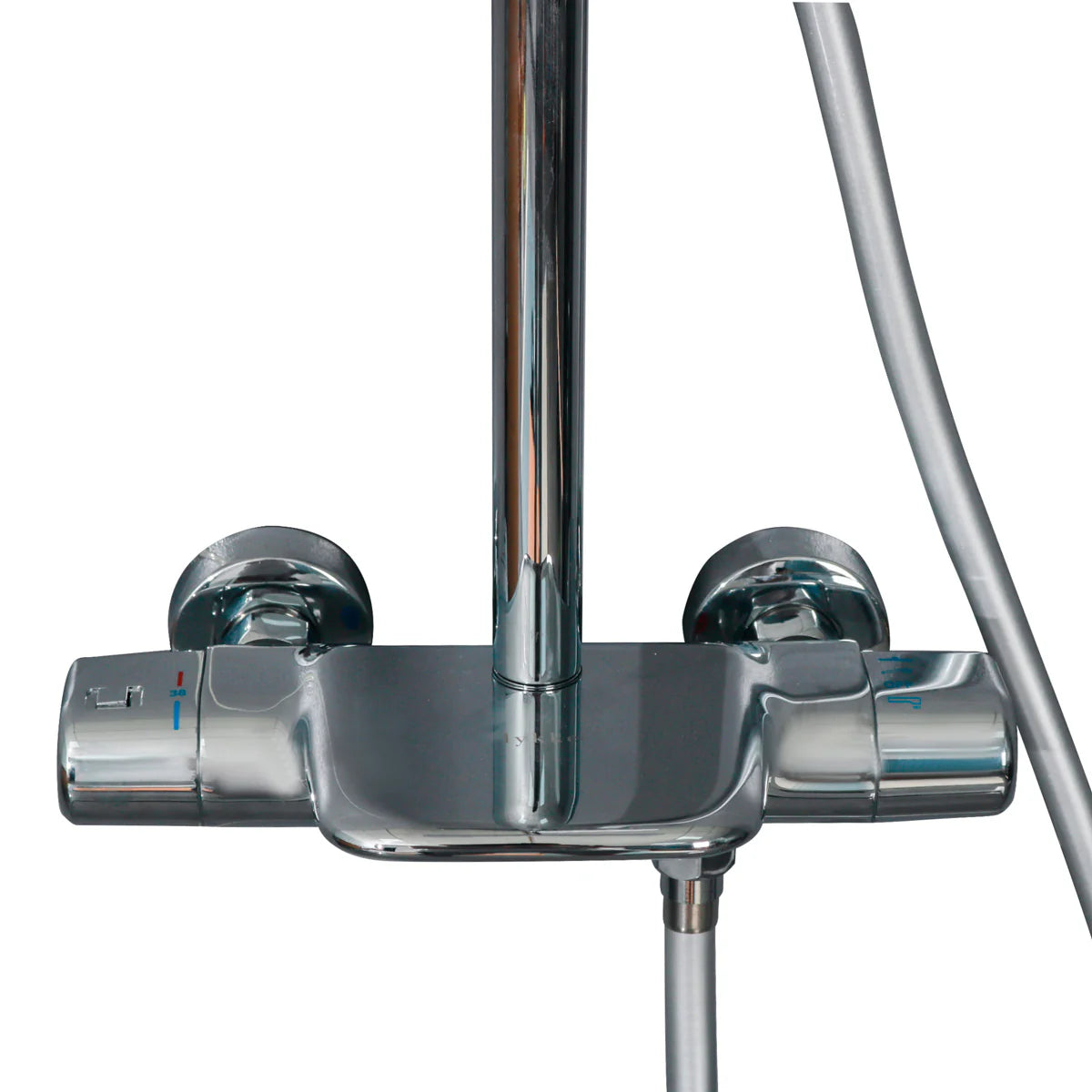 Lykke Sistema Doccia Deluxe, cromo