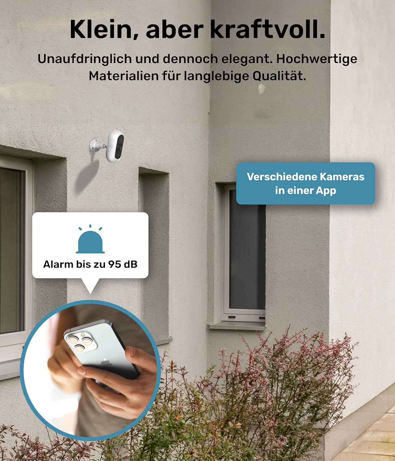 PetTec – Pet Cam Buddy Haustierkamera Futterautomat 8L für Katzen- & Hunde-Trockenfutter – Automatischer Futterspender mit WLAN & App-Steuerung -Inkl. 2-Wege-Audio, Bellerkennung & Nachtsicht