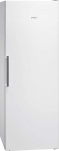 Siemens GS54NAWCV iQ500 Congelatore, 176 x 70 cm, 327 L, noFrost mai più sbrinamento, bigBox spazio per alimenti grandi, varioZone ripiani in vetro e cassetti flessibili, Bianco
