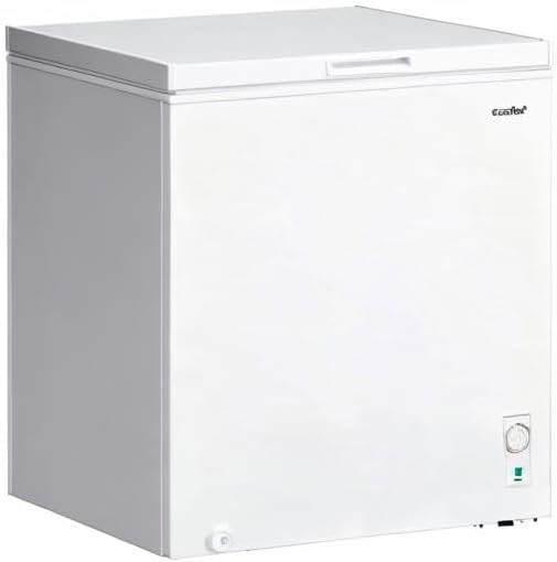 Comfee RCC100WH2(E) Congelatore a Pozzo/169 kWh/anno/85cm di altezza/99L/38dB/Bassa rumorosità/Tubo a D ad alta efficienza/Adatto a diversi scenari d'uso/Termostato regolabile/Bianco