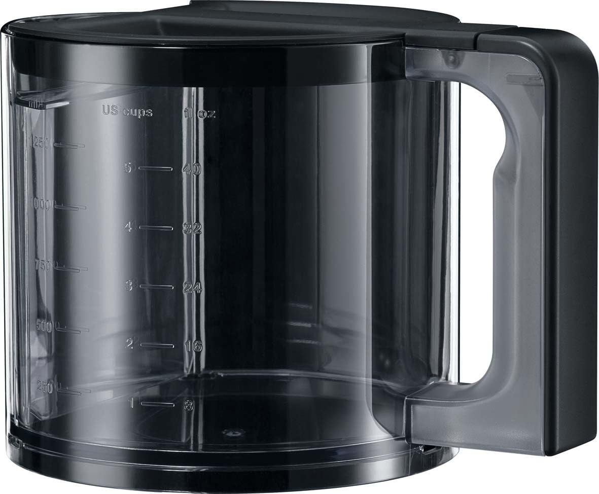 DeLonghi Braun J700 Multiquick 7 Spremiagrumi | Spremiagrumi ad alta potenza | Ampia apertura per il riempimento (75 mm) | Innovativo sistema antigoccia | Potente motore da 1.000 Watt | argento