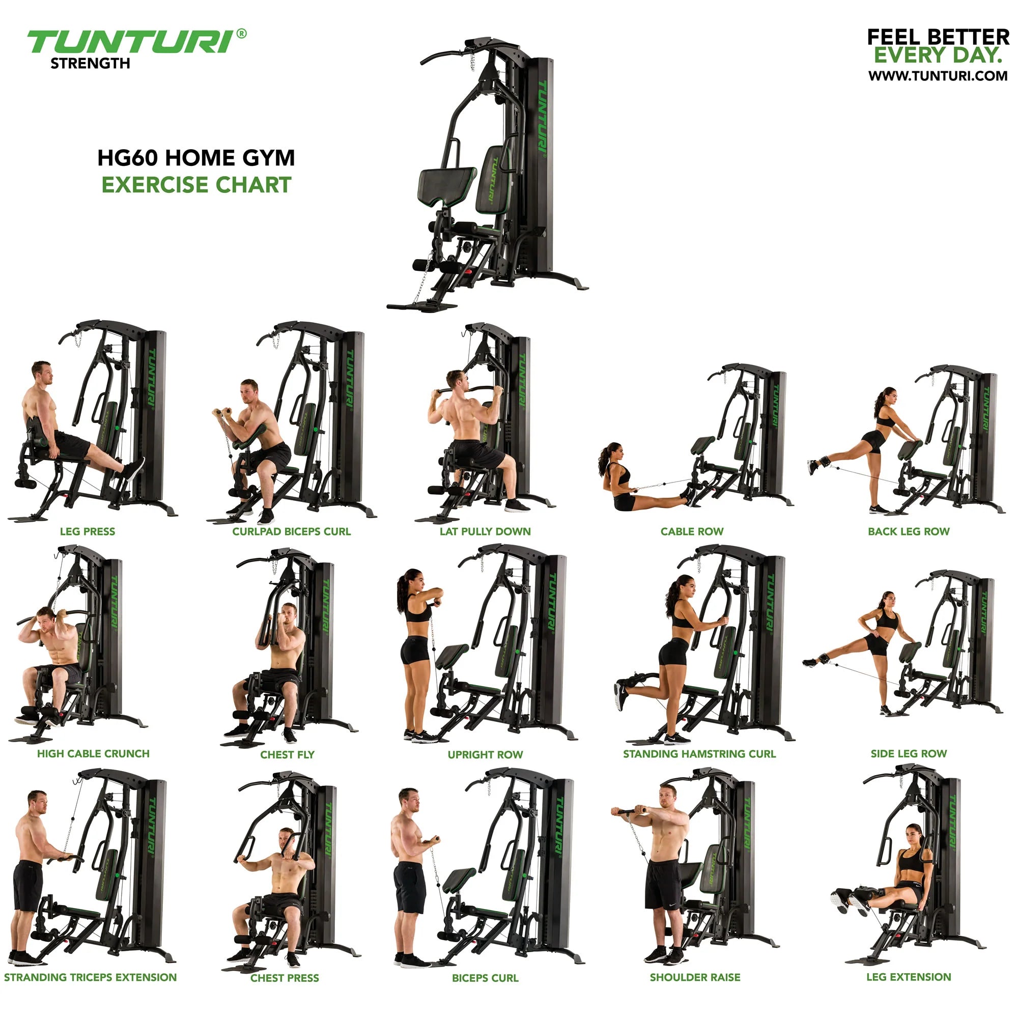 Tunturi Kraftstation HG60 Home Gym
