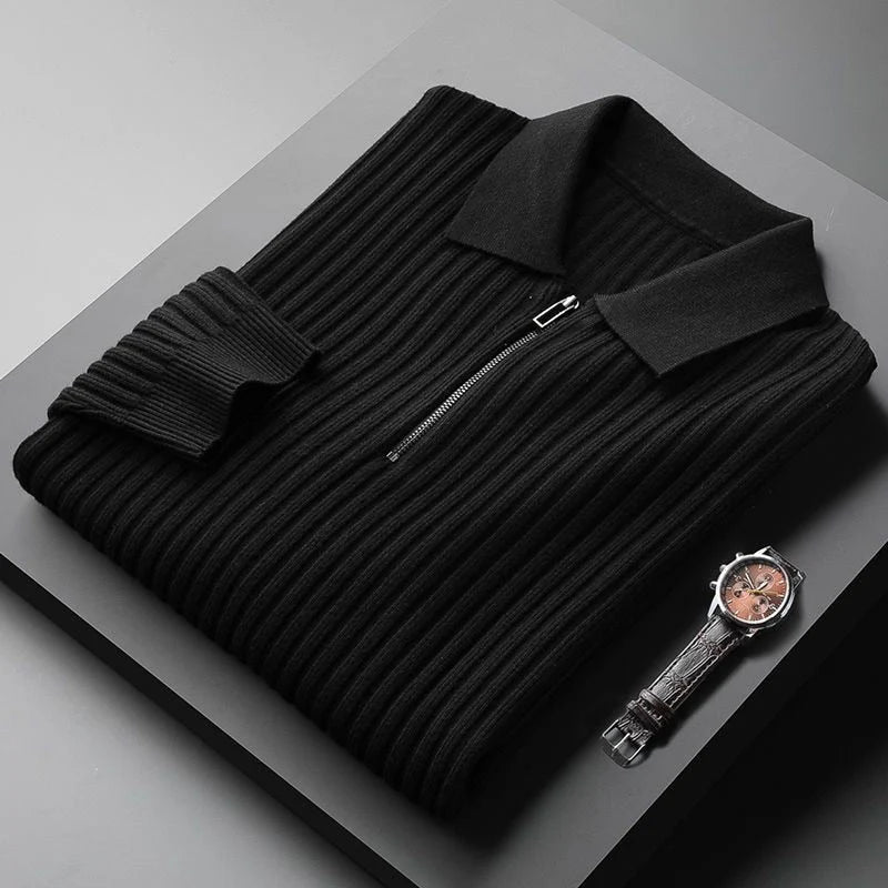 Polo con cerniera per uomo
