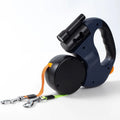 LumiPup - Guinzaglio doppio per cani con torcia avvolgibile
