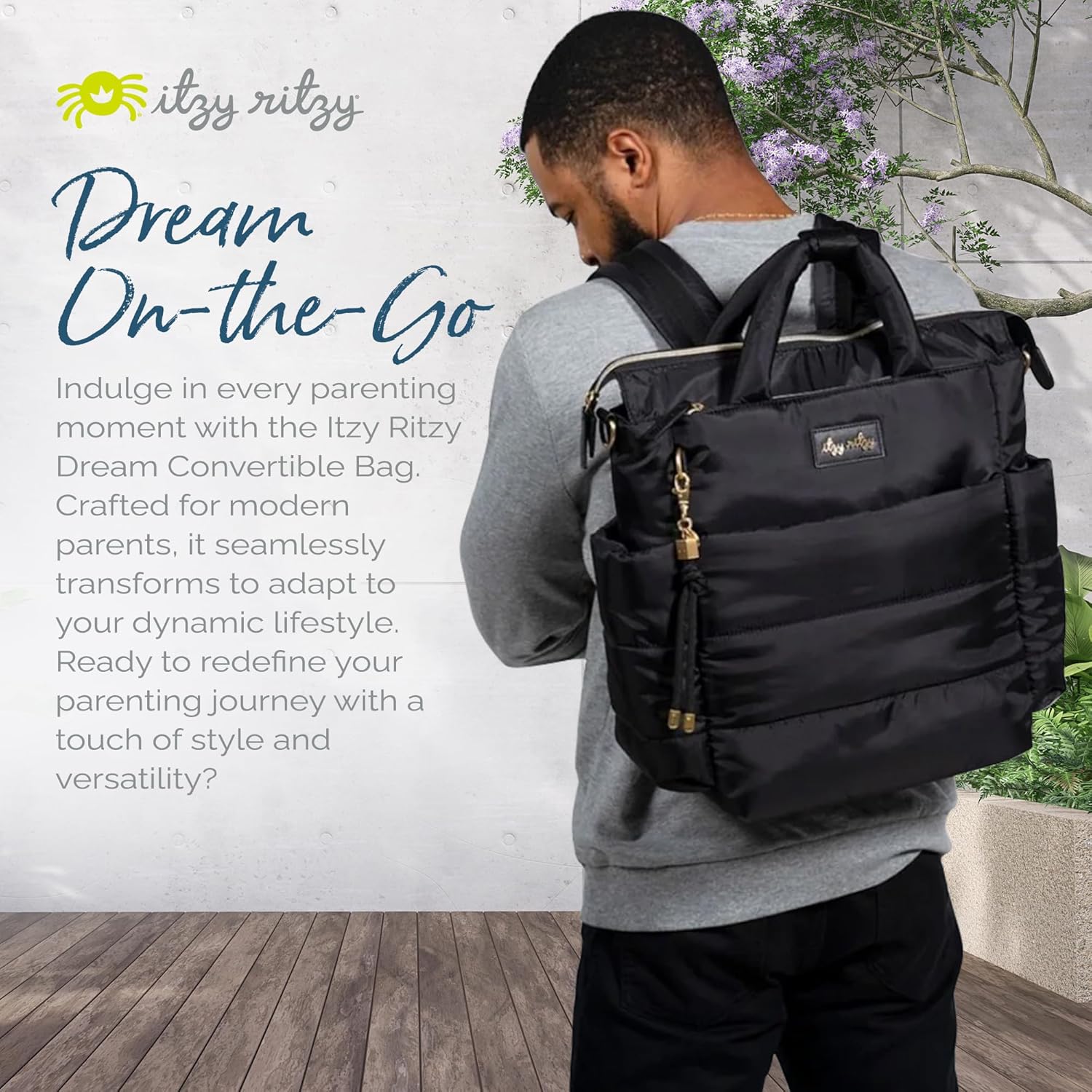 Itzy Ritzy Dream Convertible Wickeltasche