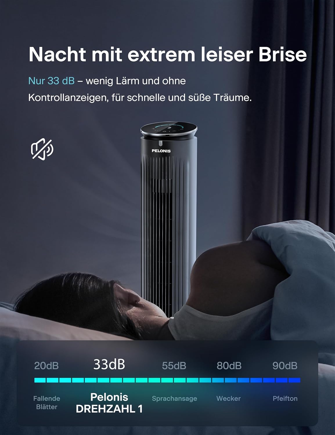 PELONIS Raffrescatore Evaporativo, Condizionatore Portatile, Ventilatore con Raffreddamento ad Acqua 5L, Umidificatore con Telecomando, 355m³/h Climatizzatore Senza Tubo di Scarico