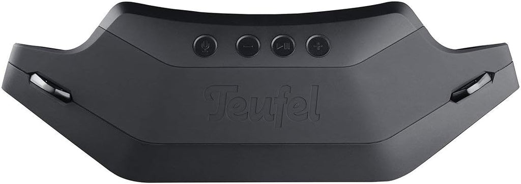 Teufel ROCKSTER Cross Altoparlante stereo Bluetooth portatile Wireless musica Batteria fino a 16 ore Protezione dagli spruzzi d'acqua IPX5 Nero