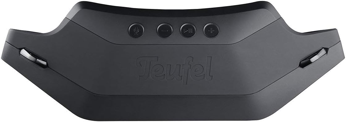 Teufel ROCKSTER Cross Altoparlante stereo Bluetooth portatile Wireless musica Batteria fino a 16 ore Protezione dagli spruzzi d'acqua IPX5 Nero