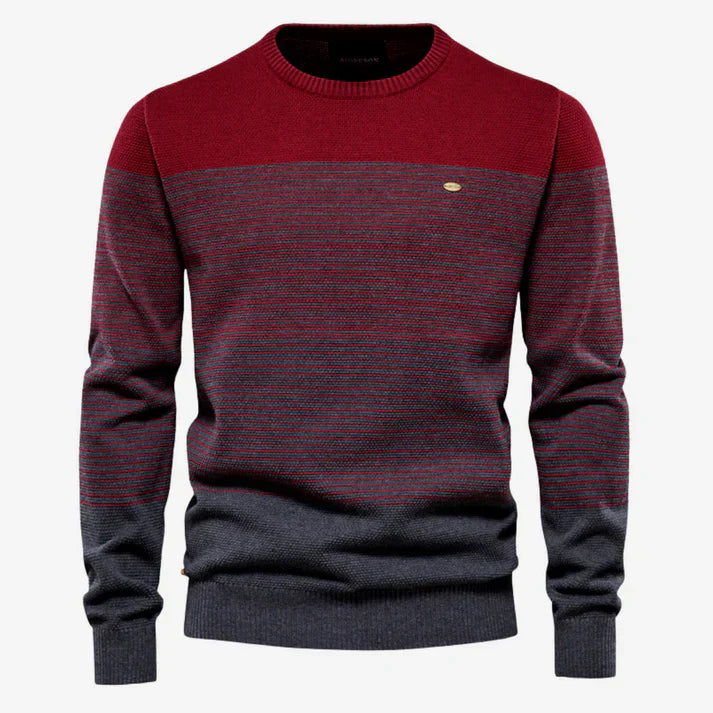 Gestreifter Pullover für Mnner
