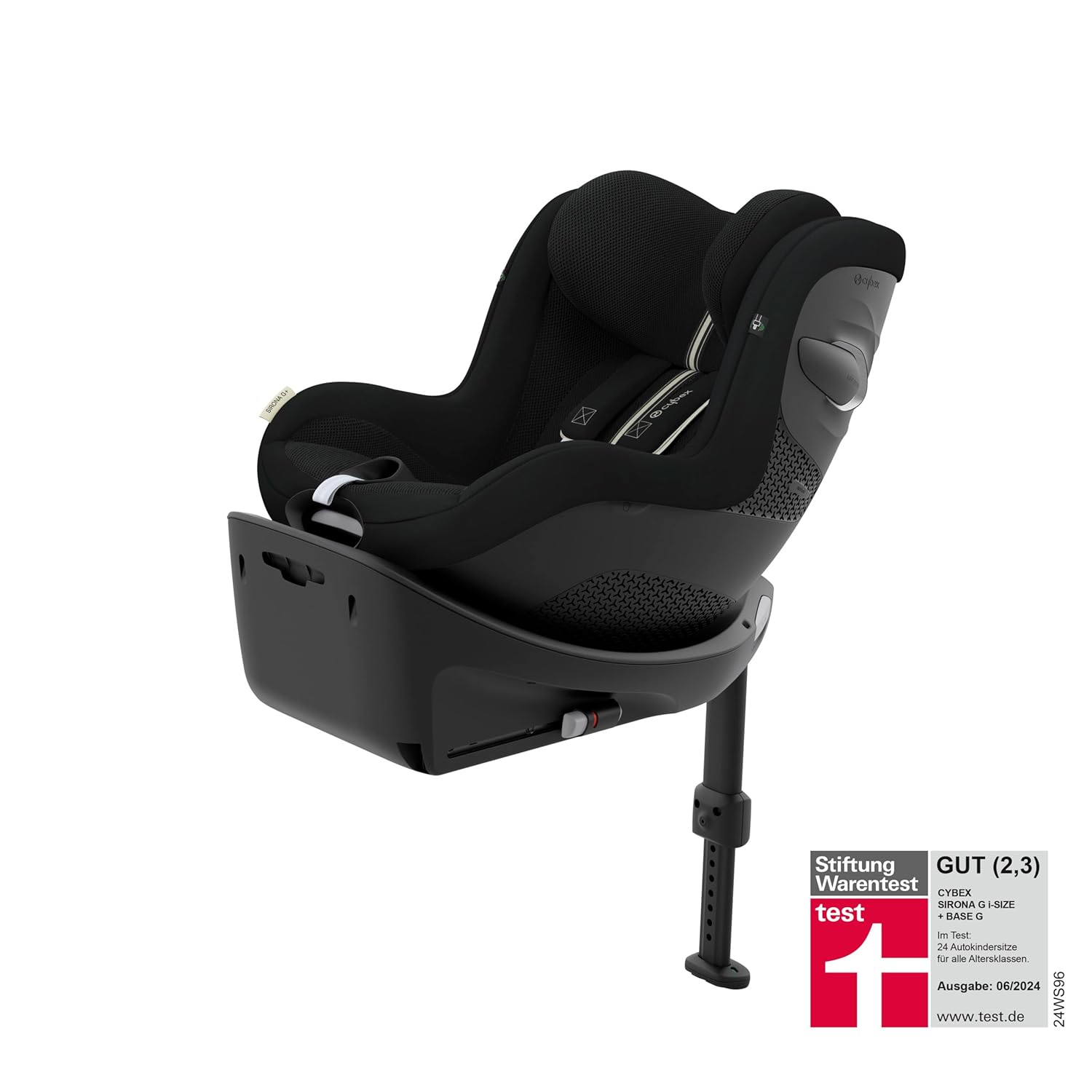 CYBEX Gold Base ISOFIX, Base G, Per seggiolino auto Cloud G i-Size e seggiolino auto Sirona G i-Size, Nero
