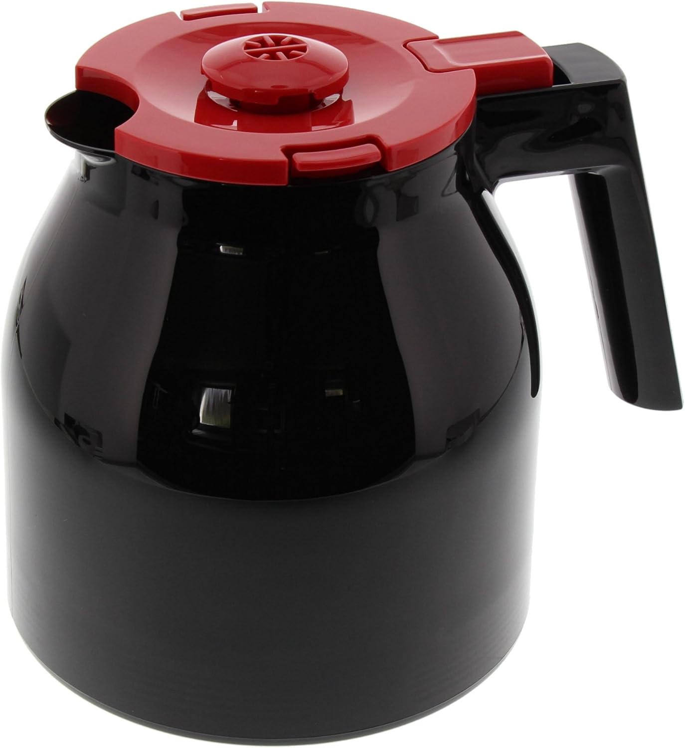 Melitta Enjoy - Macchina da caffè con filtro - con caraffa termica - sistema antigoccia - 8 tazze - bianco (1017-05)