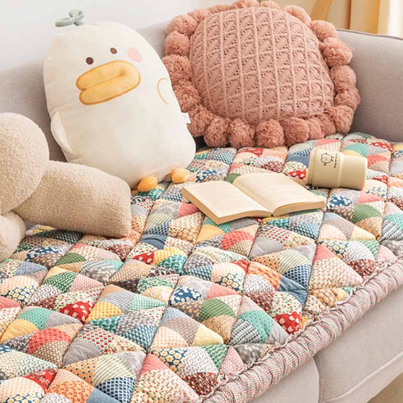 Kuschelige Karomuster Haustier-Decke für Sofa- und Mbel-Schutz