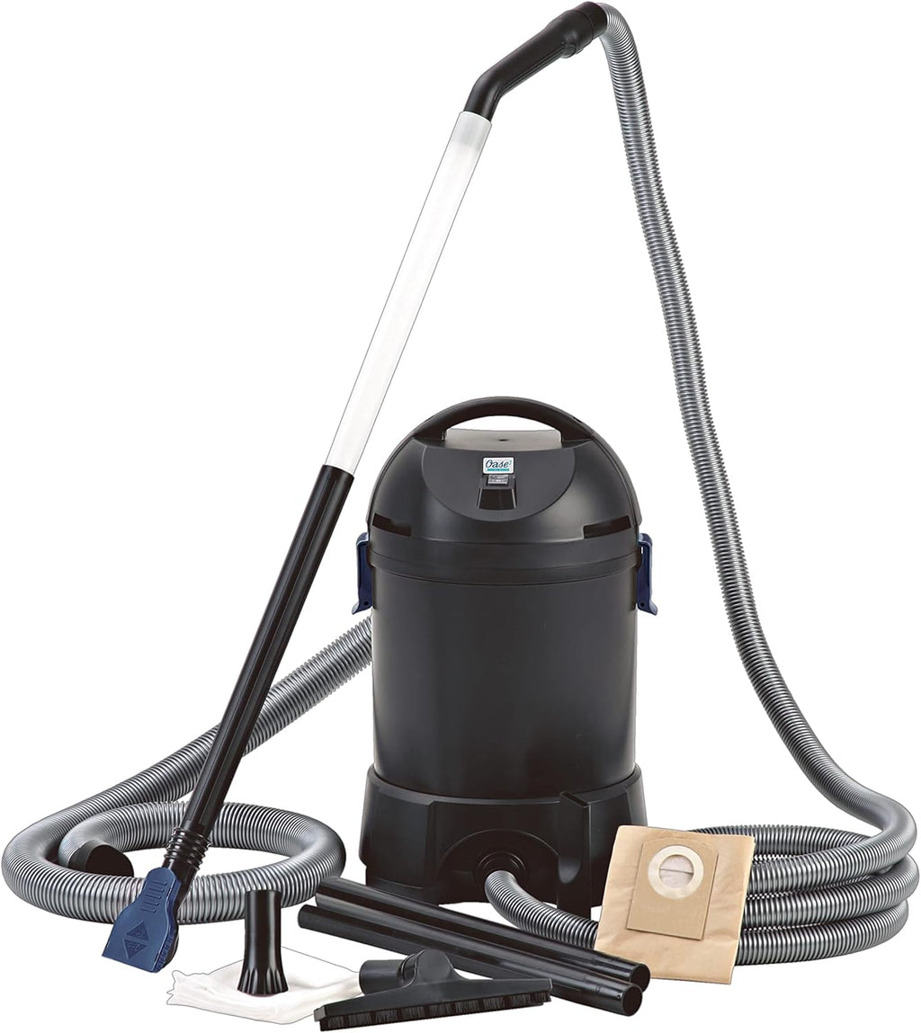 Oase 50529 PondoVac Classic, 1400 W, 3000 l/h - Aspirafango per laghetto, pulizia e trattamento dell'acqua, incluse 4 bocchette di aspirazione per tutti i tipi di laghetto e per uso domestico