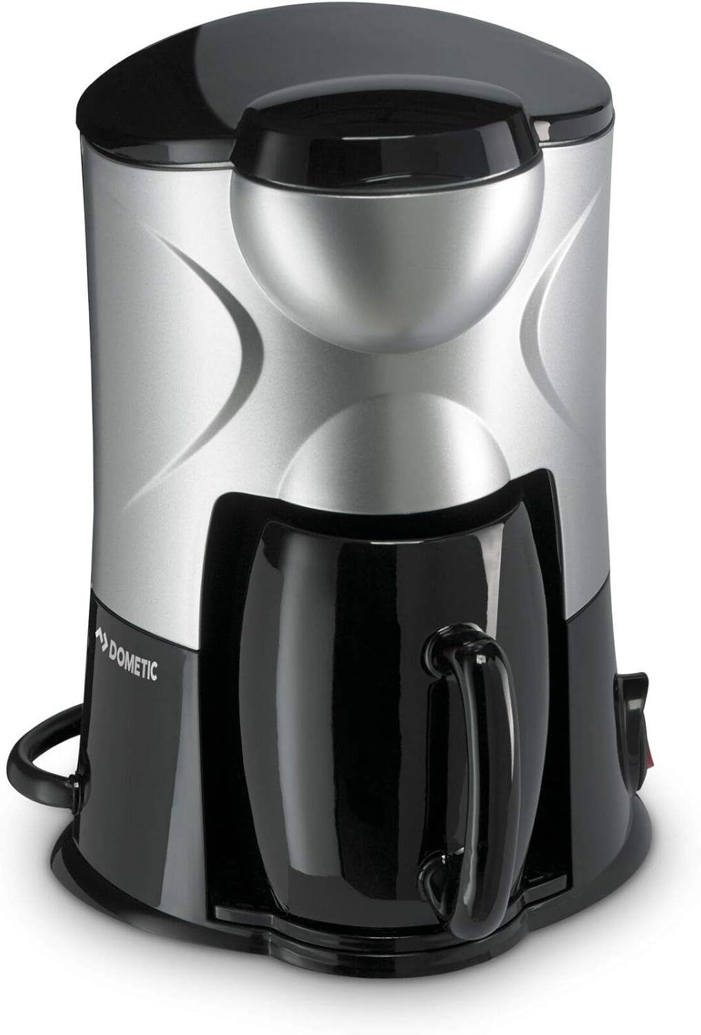 Dometic PerfectCoffee MC 052, Reise-Kaffeemaschine, 12 V, 170 W, für Auto, LKW oder Boot, 5 Tassen, schwarz