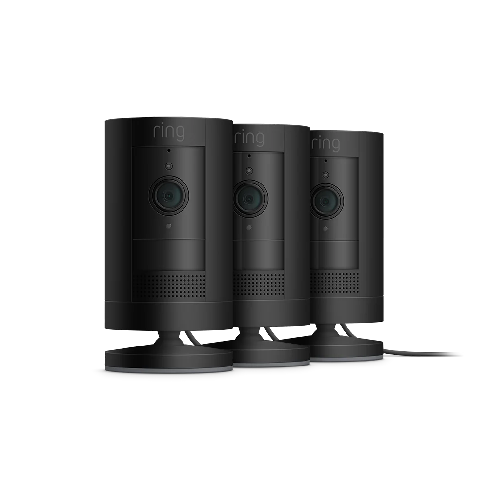 3er-Set Auenkamera Netzstecker | Stick Up Cam Plug-In