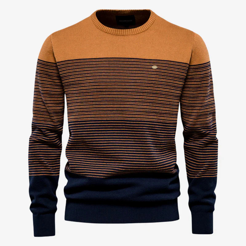 Elmer - Mehrfach gestreifter Pullover